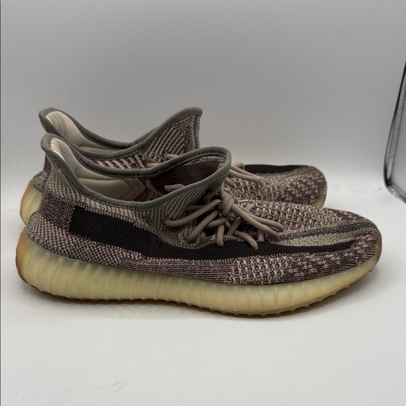 Adidas Yeezy Boost ZYON Men’s 11 Stylish Knit Brown and Tan No Box C1